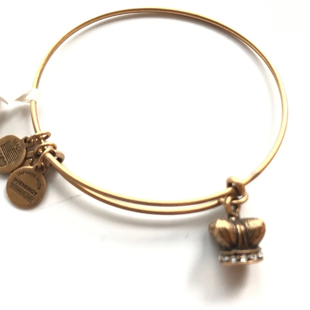 Alex and Ani king crown bracelet